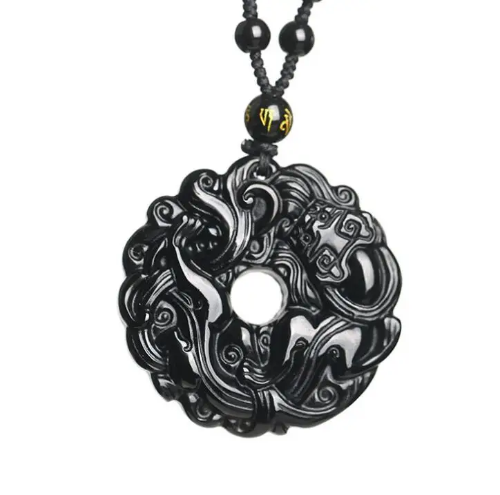 Natural Obsidian Gr… - image