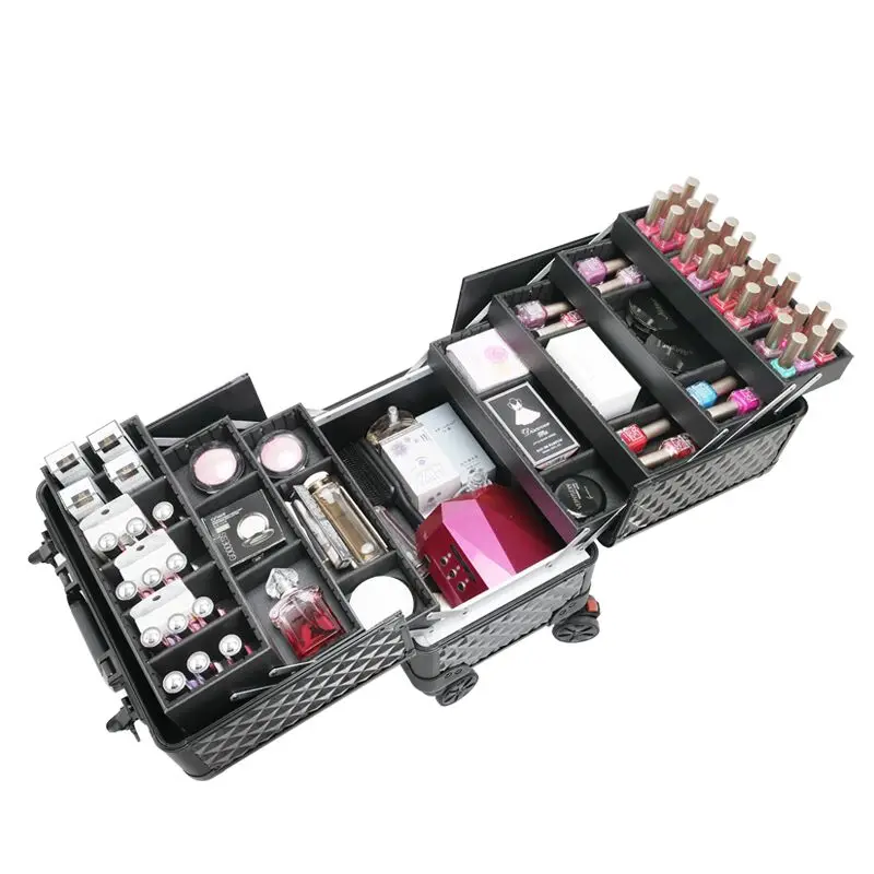 Trolley suitcase tattoo toolbox professional micro plastic surgery beauty nail beauty eyelash makeup cosmetic luggage bag