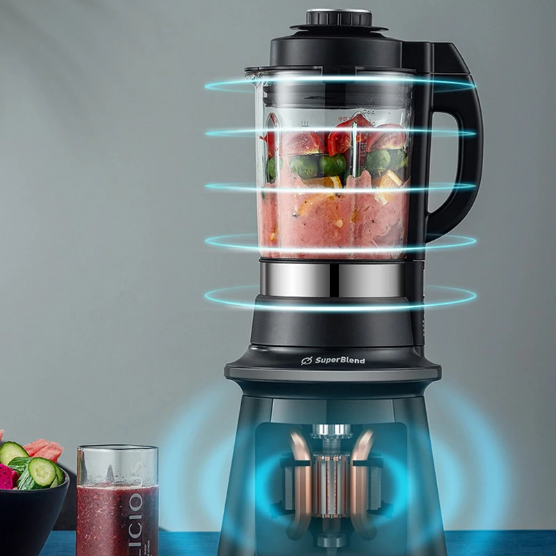 Vacuum wall breaking cooking machine  household heating automatic multifunctional small juicer food mixer
