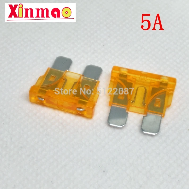 30Pcs Standard Auto Blade Fuse for Car 5 10 15 20 25 30 AMP Car Fuse Auto Fuse White Yellow Red Blue Orange Green