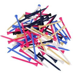 100 pezzi 83 MM Golf Tees Bamboo