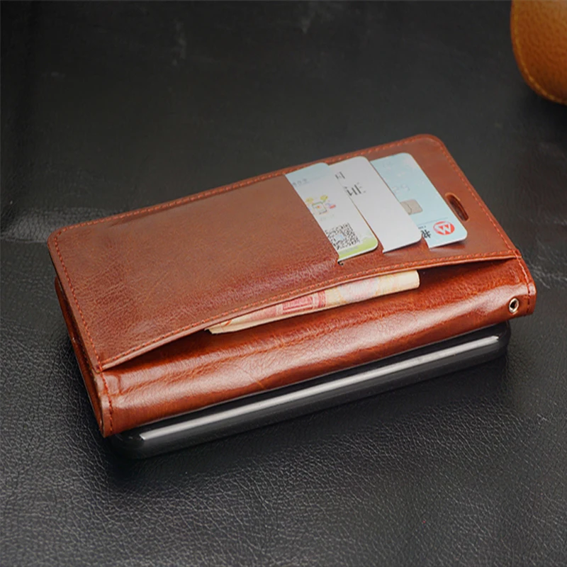 Case For Cubot X70 Premium PU Leather Wallet Flip Shockproof Cover For Cubot X70