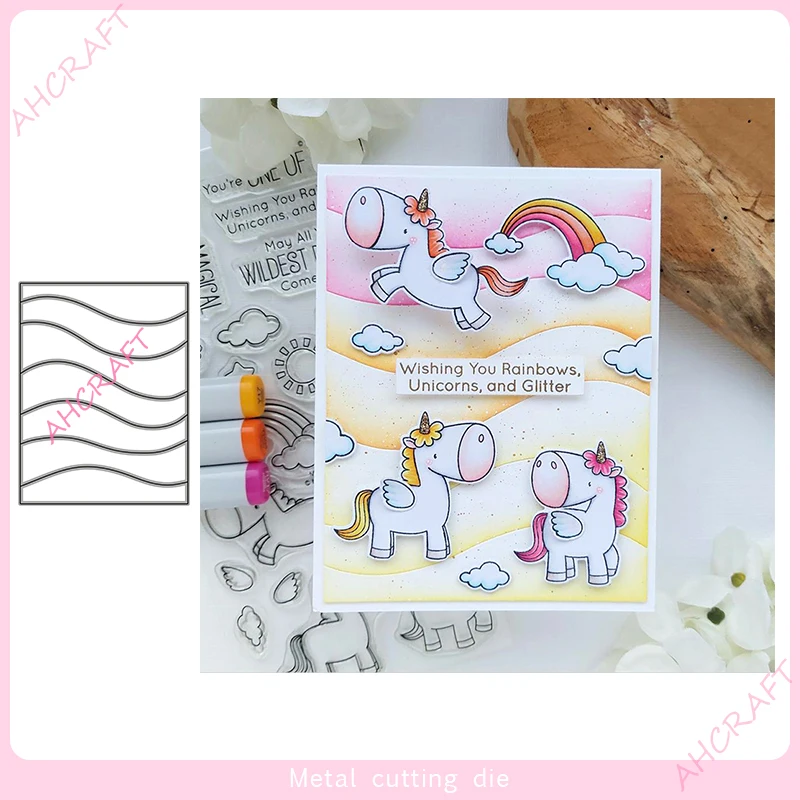 Rechteckiger Hintergrundrahmen, Metall-Stanzformen für DIY Scrapbooking, Fotoalbum, dekorative Prägung, Papierkarte, Basteln, Sterben 2021