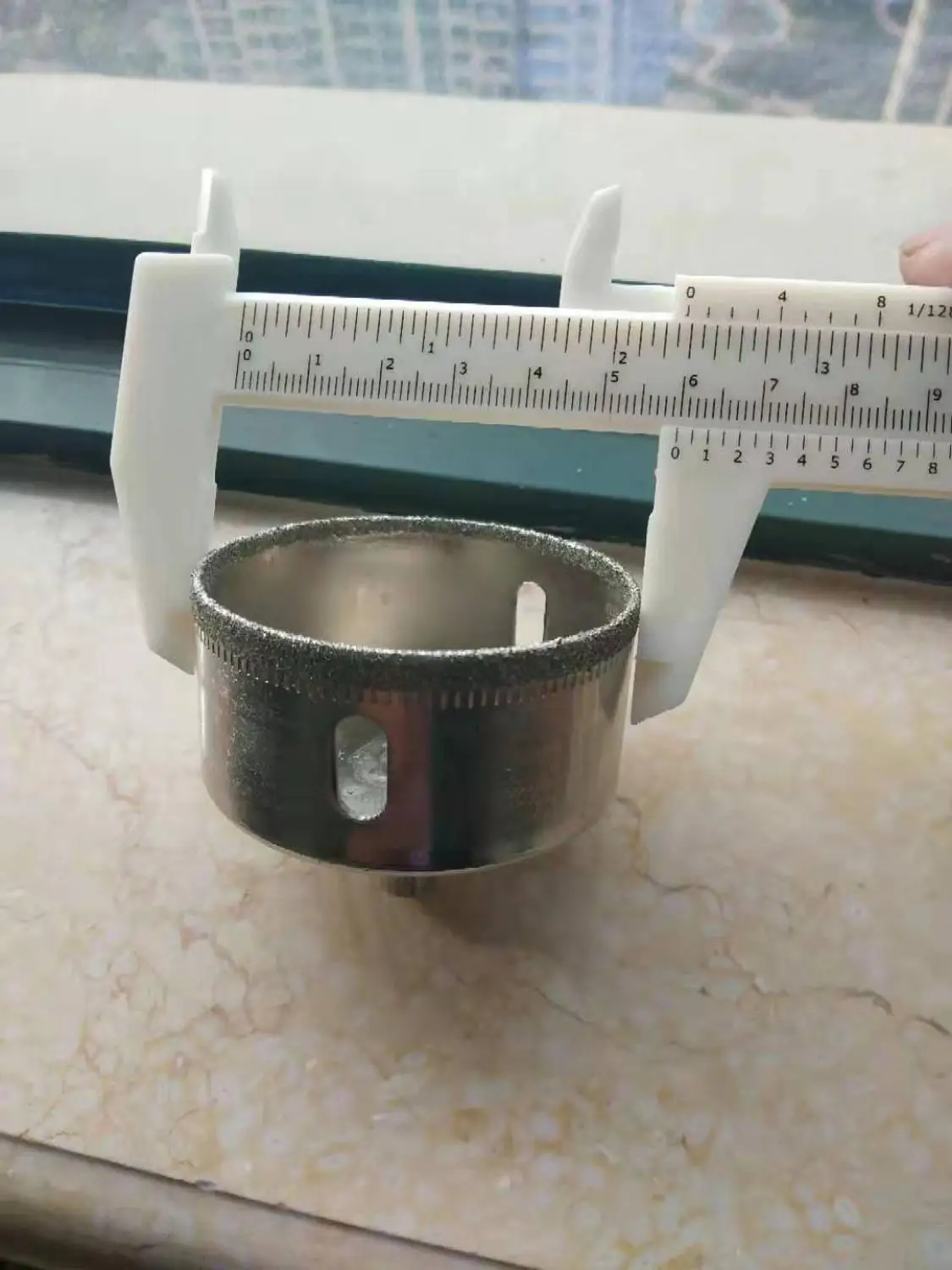 Alta qualidade 3 pçs conjunto de brocas de diamante buraco viu cortador ferramenta vidro mármore granito uso para vidro, mármore, telha, granito