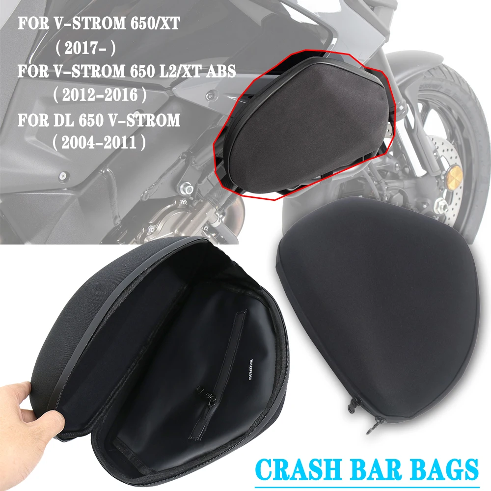 

FOR SUZUKI V-STROM 650 L2/XT ABS Vstrom DL 650 DL650 V-STROM Motorcycle Crash Bar Bags Frame Storage Bag Toolkit Storage Packag