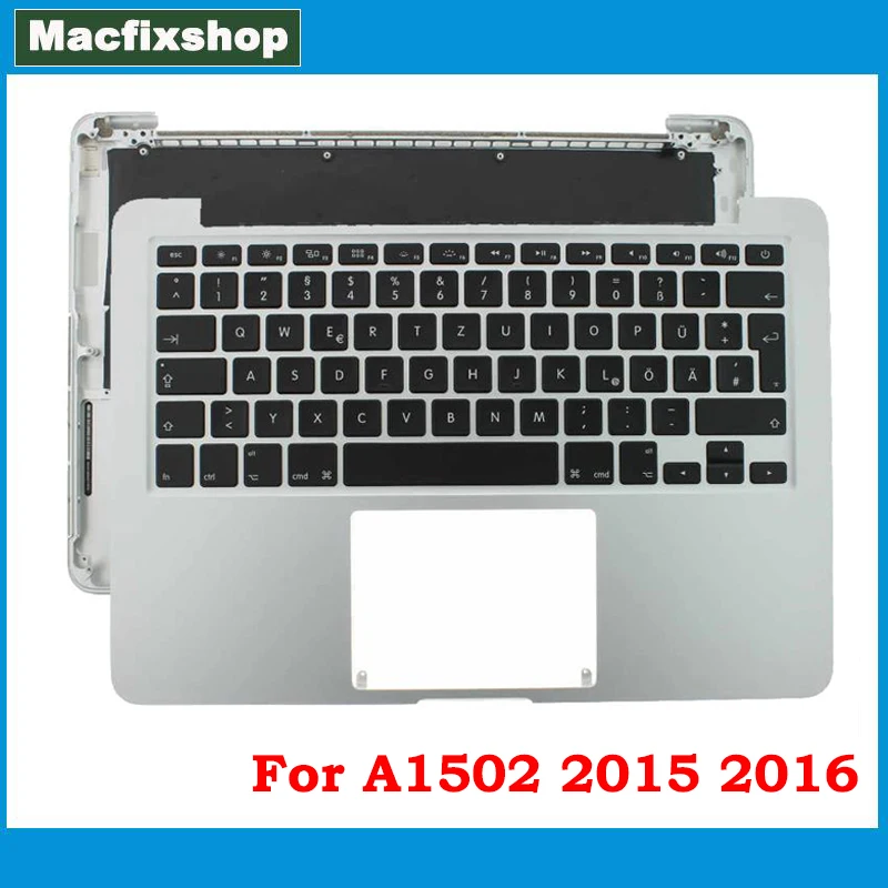 

US UK Azerty Spanish German Danish Russian For MacBook Pro 13" A1502 Topcase Top Case Keyboard Backlit 2015 Year Replacement