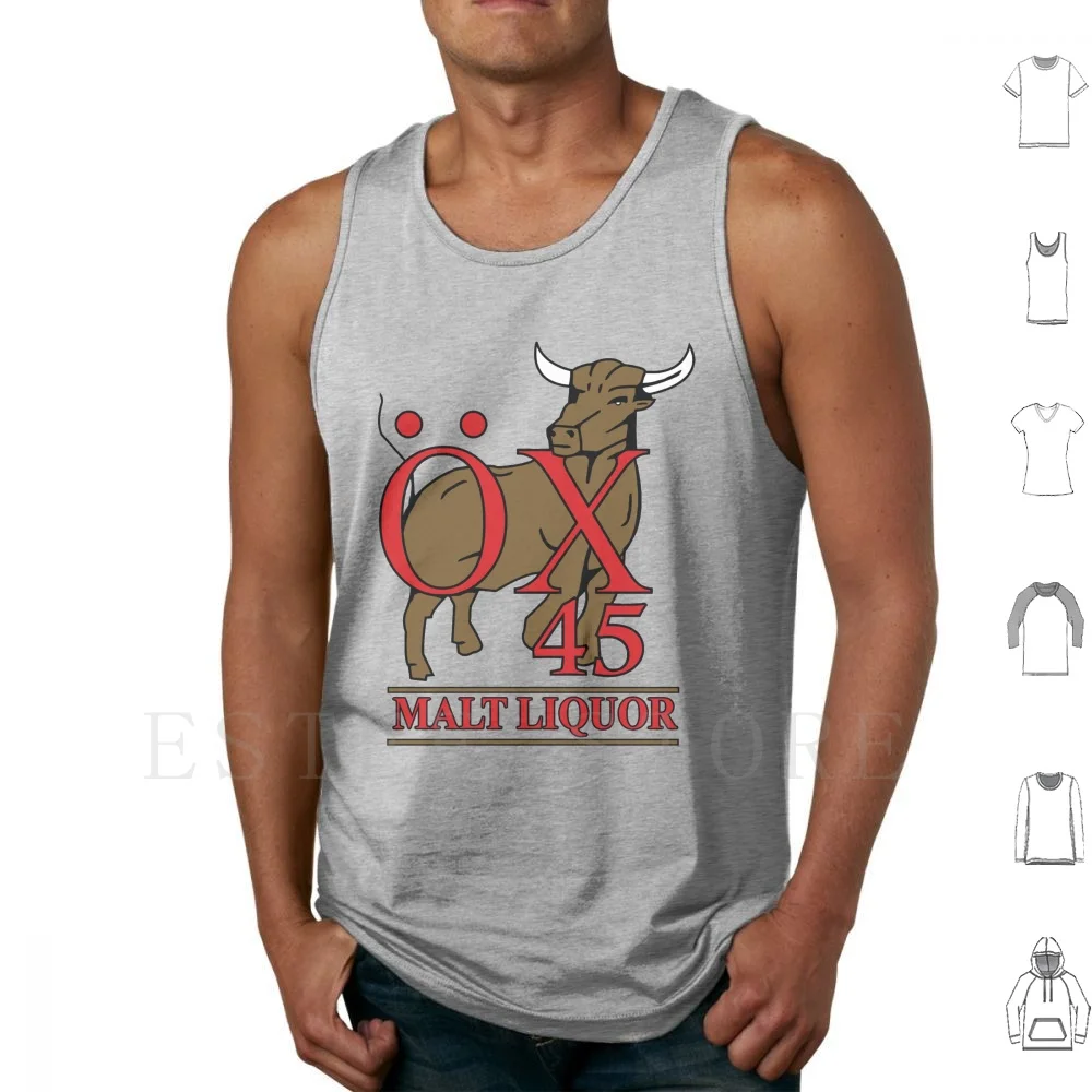 Ox 45 Malt Liquor Tank Tops Vest Sleeveless The Stoned Age The Wasted Years Ox 45 Ox 45 Malt Liquor Ox45 Malt Liquor