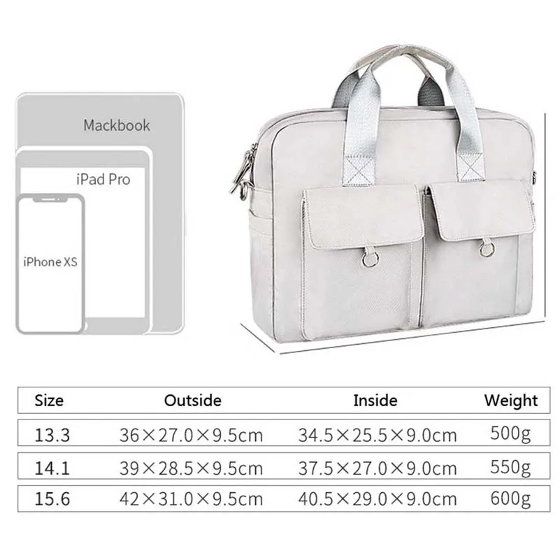 Multi-Pocket Men's Handbag Shoulder Bag Vintage Retro Laptop Computer Messenger Bag Stylish Casual Male Crossbody Briefcase Bag