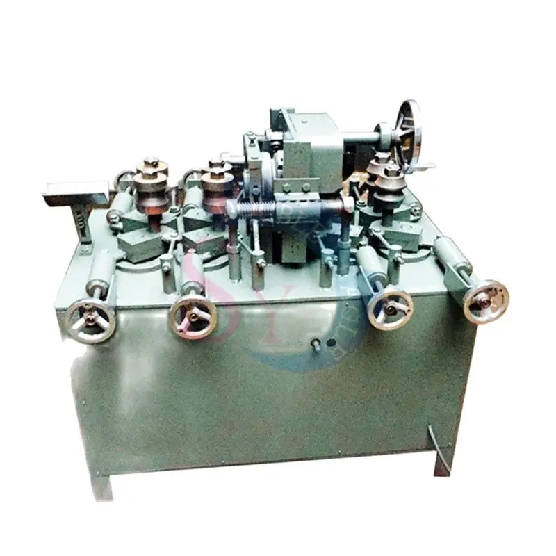 อุตสาหกรรมขนาดกึ่งอัตโนมัติหัวจอบไม้จับเครื่องบาร์กลม/พลั่วเกษตรไม้จับอุปกรณ์การประมวลผล