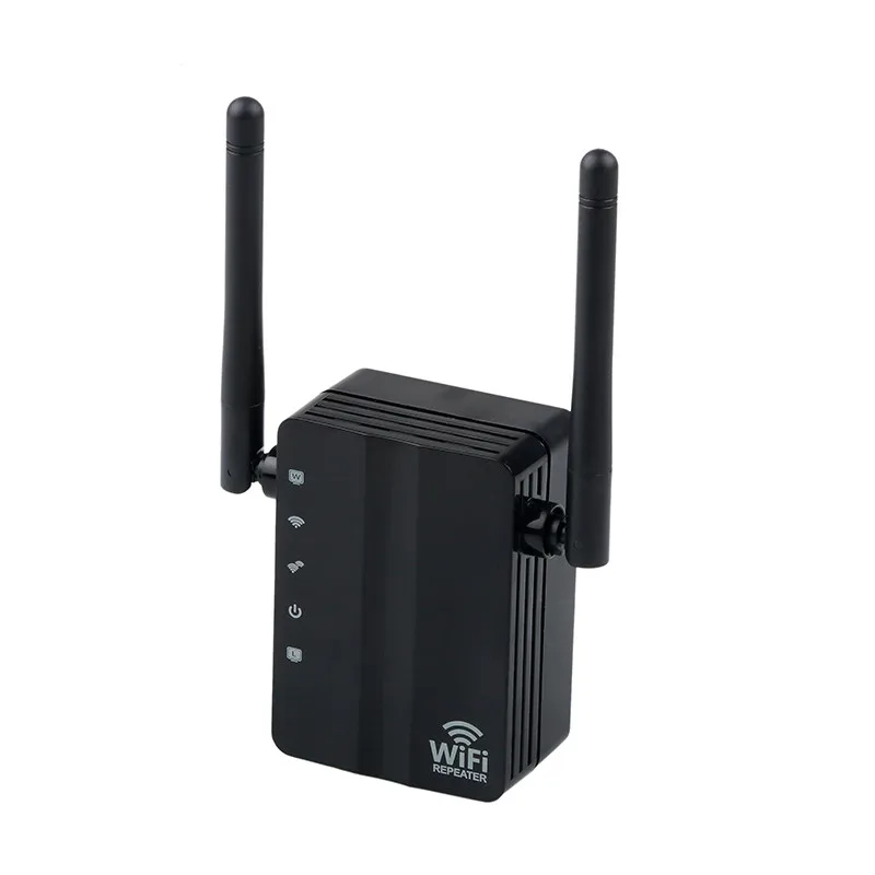 미니 N300 300Mbps WiFi 중계기 라우터 액세스 포인트 WiFi 범위 확장기 (외부 안테나 2 개 포함) WPS 보호 지원