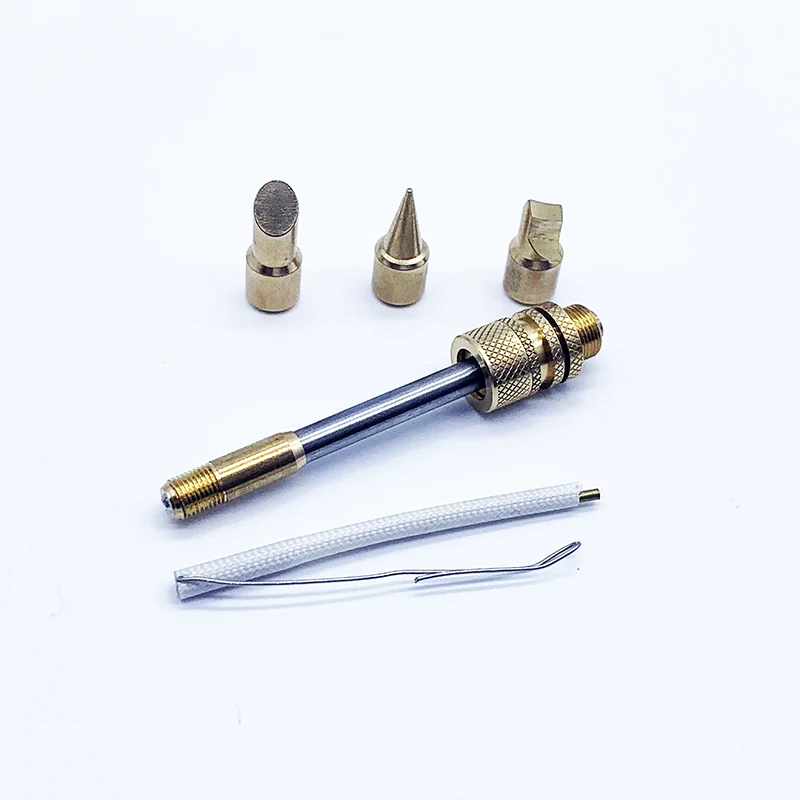 510 Electric Soldering iron Tip 510 Interface Wireless Solder Stations Tip Welding Tools 20-100W Cutter head Horseshoe Pointed