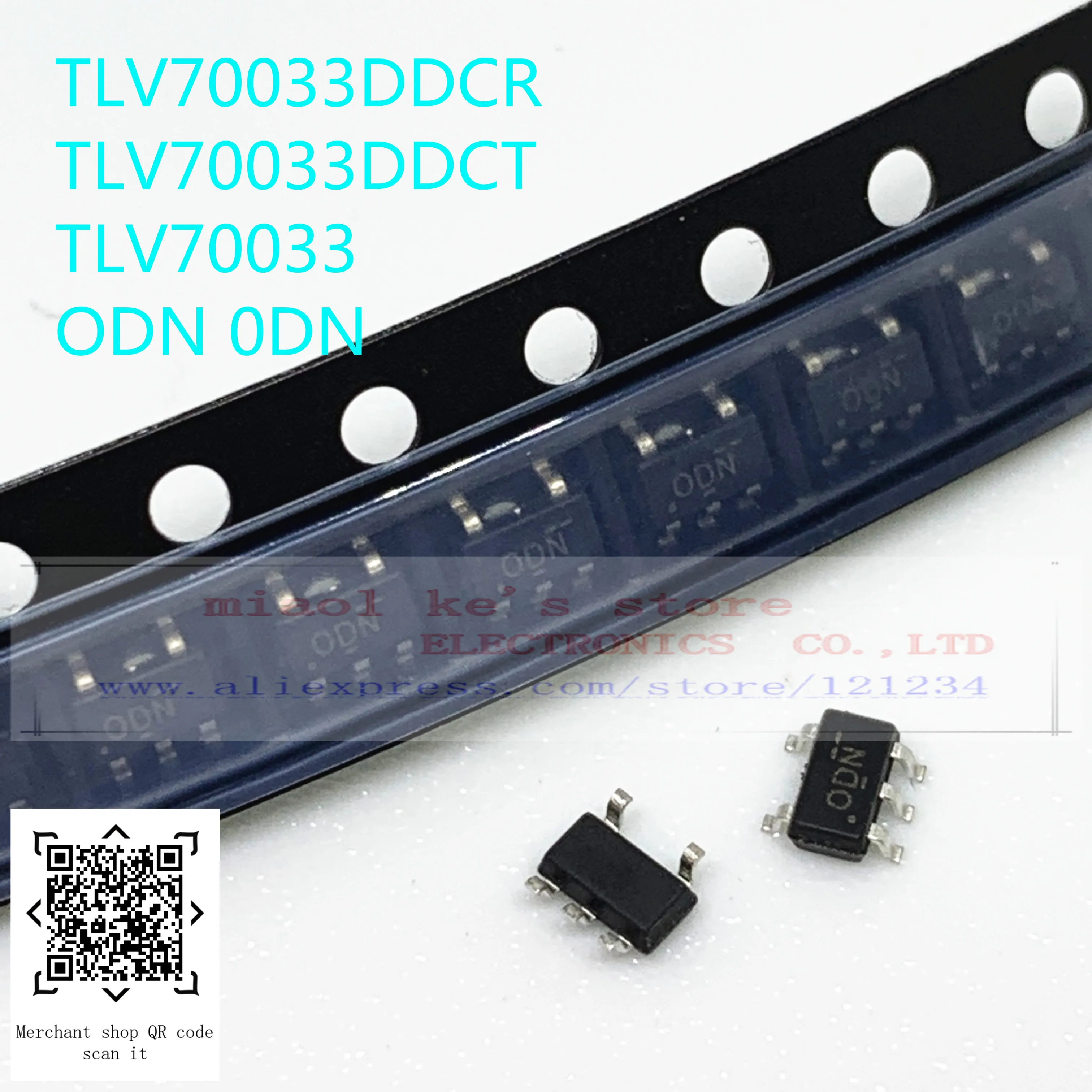 [10pcs] TLV70030DDCR TLV70032DDCR TLV70033DDCR TLV70030DDCT TLV70032DDCT TLV70033DDCT ODM SCH ODN - IC REG LINEAR 200MA SOT23