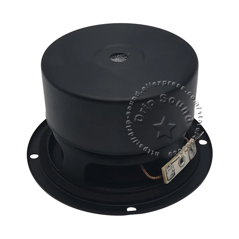 جهاز صوت ستيريو HiFi من الدرجة النارية ، صوت جهير متوسط ، مكبر صوت ، مكبر صوت ، حافة مطاطية ، ضربة طويلة ، أو "، 4 أوم ، 8 أوم ، 25 واط ، 89 ، ثقيل"