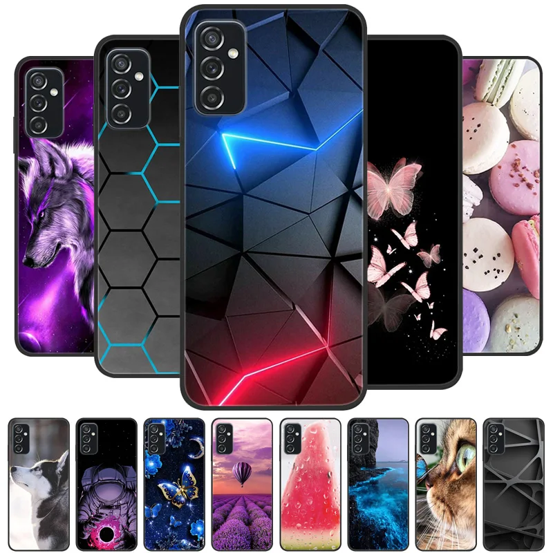 For Samsung M52 5G Case Soft Silicone Back Cover For Samsung Galaxy M52 M 52 GalaxyM52 5G Case Coque M52 2021 M526B M526 Fundas