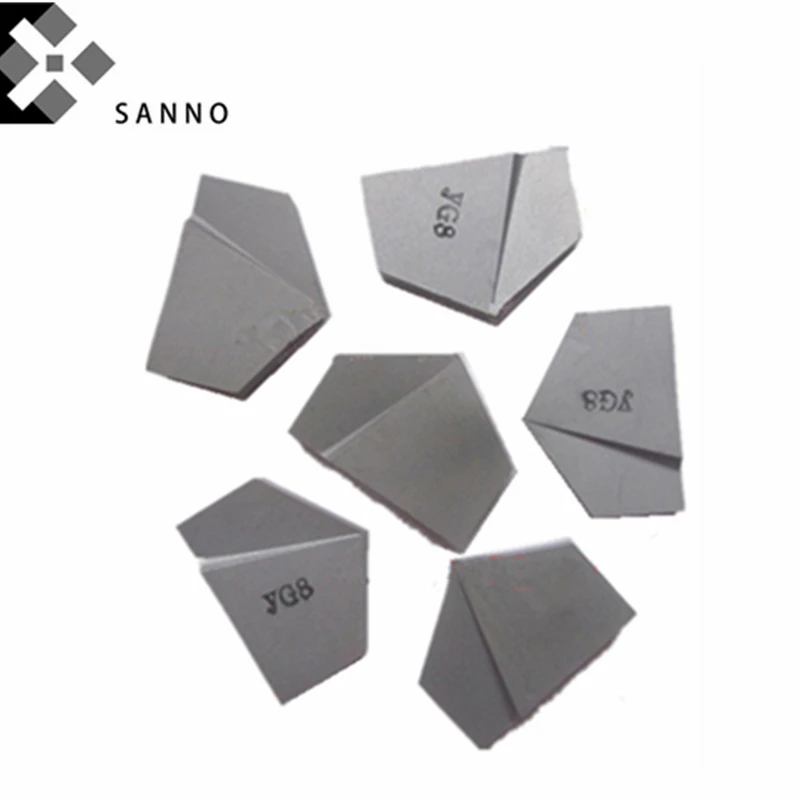 10pcs/pack YW2 / YT5 / YT15 E231 / E233 / E236 / E239 / E242 cnc carbide brazen inserts turning tools welding blade cutting tips