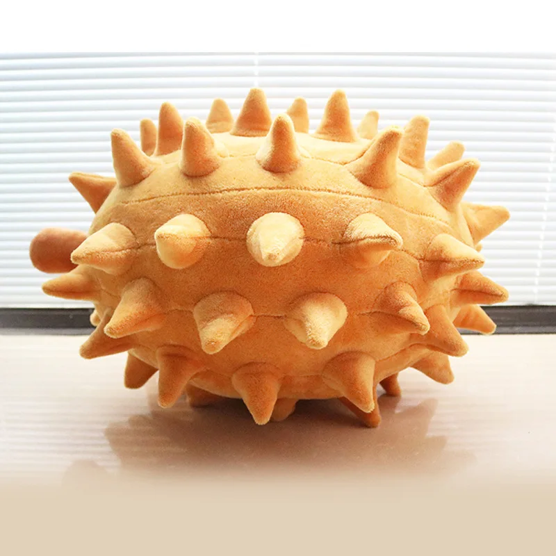 Durian avocado soft stuffed plush toy simulation fruit pillow children\'s toys decoration holiday gift 1Pcs 23 cm / 40 cm WJ122