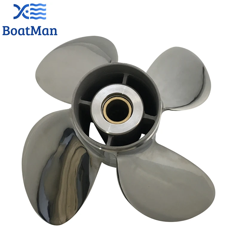 

Outboard Stainless Steel Propeller 13x19 For Yamaha 50HP 60HP 80HP 85HP 90HP 100HP 130HP 15 splines LH Boat Parts & Accessories