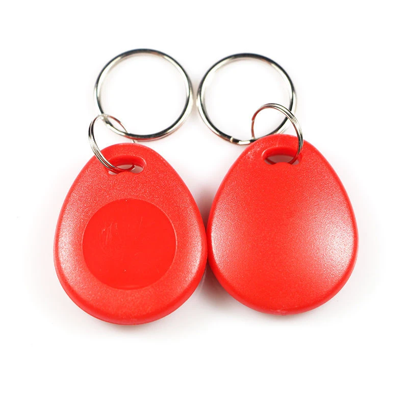 100Pcs TK4100 125khz RFID Keychain Card Tag ID Keyfob Key Door Entry Access Control System Management KeyChain Token