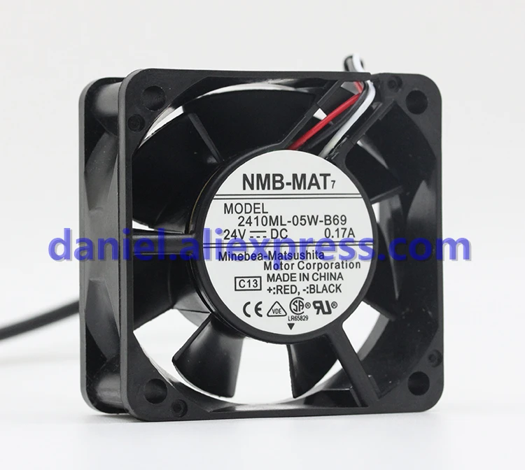 

Original 2410ML-05W-B69 24V 0.17A three-wire stop alarm converter fan