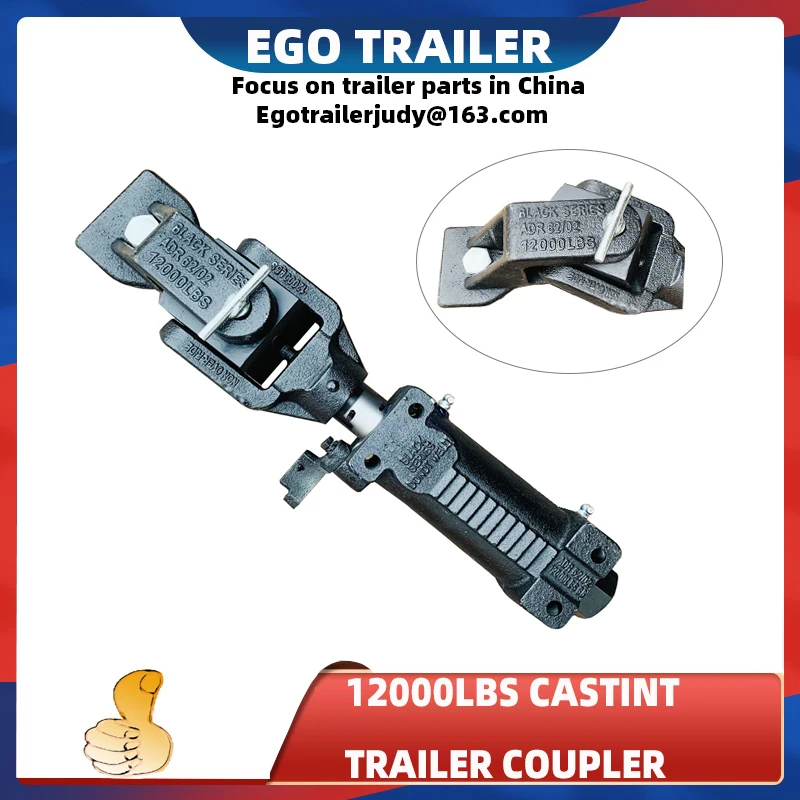 

EgoTrailer 5000kgs 12000lbs heavy duty offroad polyblock override coupling trailer trailer coupler coupling RV trailer parts