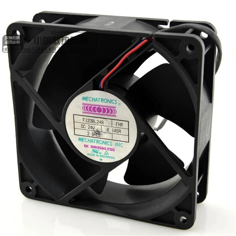 

Original F1238L24B 24V 0.35A 12CM 12038 double ball inverter ultra-quiet fan