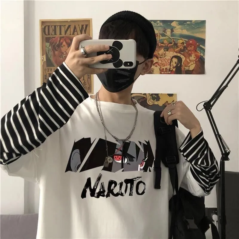 T-shirt girocollo da uomo ampia e traspirante, tinta unita