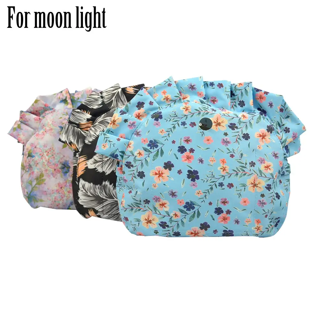 2022 New Colorful Twill Fabric Waterproof Lining for O bag moon Light Obag Pocket lining waterproof Organizer for Moon baby