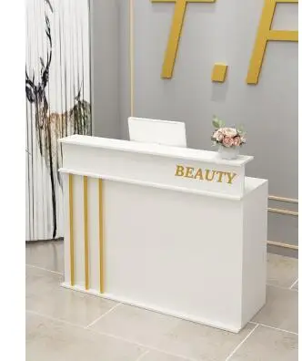 Checkout counter simple modern shop small bar clothing store manicure maternal and child shop beauty salon shop front desk