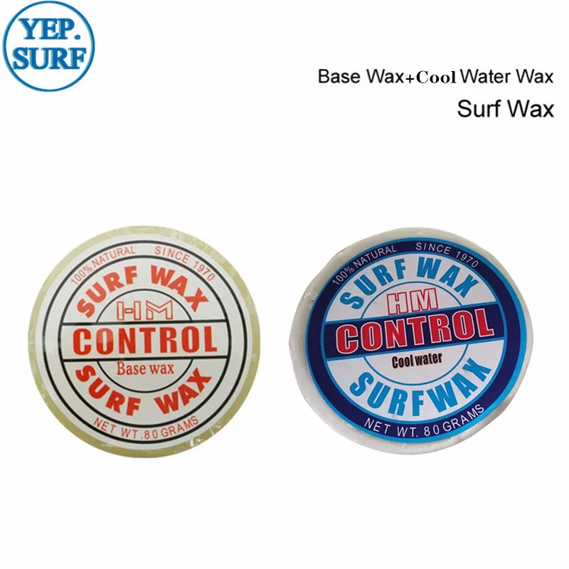 Natural Wax Base Surfboard for Outdoor Sports, Cool Water Wax, Surfboard Wax