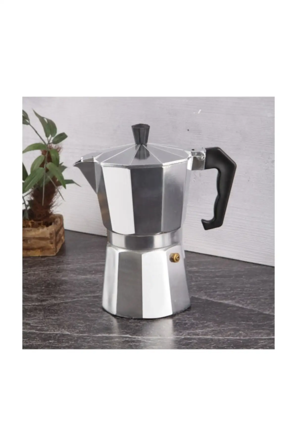 Ocaküstü Moka Pot 3 Cups Aluminum Coffee Espresso Cezvesi Convenient Easy Cleaned Quality Material New Fast Shipping