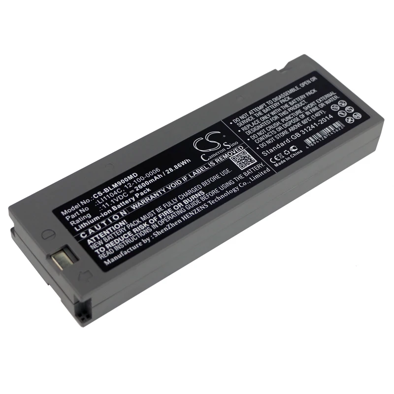 

Replacement Battery for BIONICS BPM-770 11.1V/mA