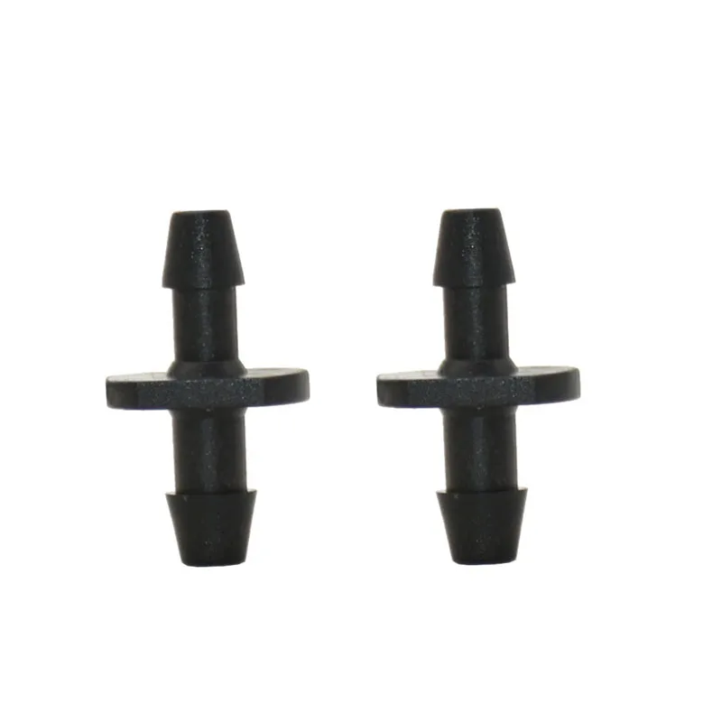 

1/8" 2-Way Barbed Connector 3/5 Hose Double Way Irrigation Connector For 3/5mm Water Hose Arrow Dropper Adapter 50Pcs