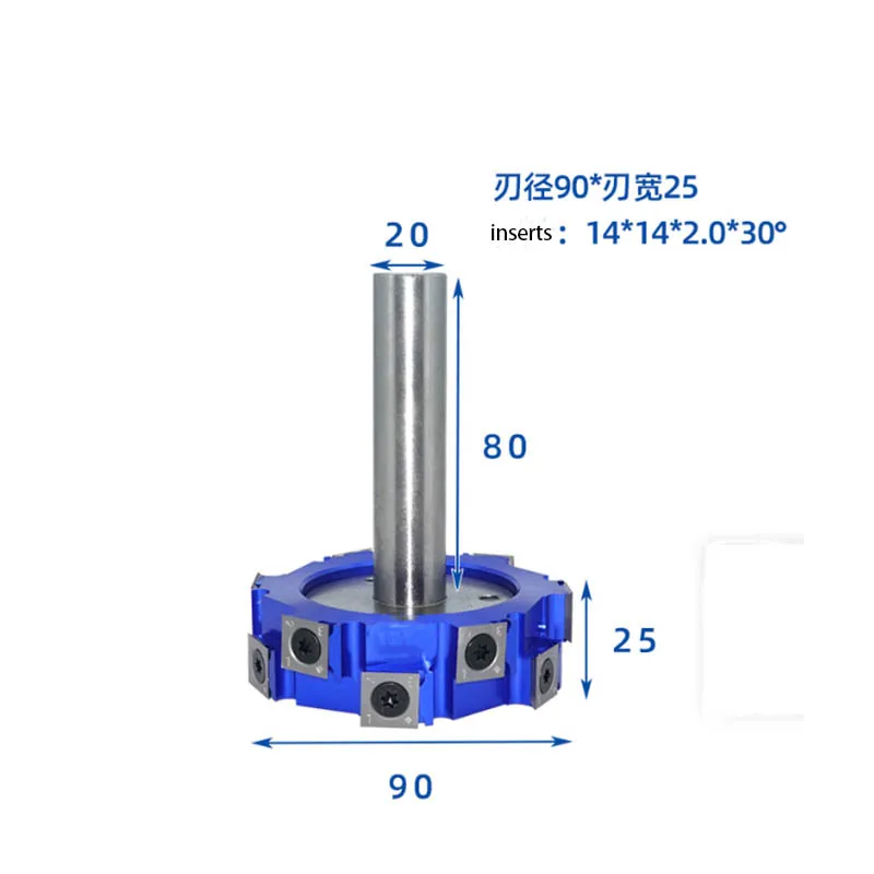 

Disposable Toolholder Bits Spiral Helix Milling Tool For Woodworking Trimming Deflashing