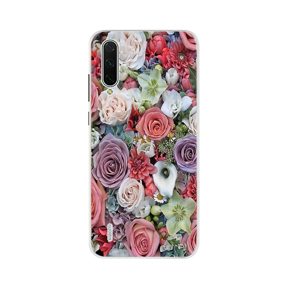 For Xiaomi mi A3 case Animal silicone soft tpu cute Back phone cover cases for Xiaomi MI A3 MiA3 A 3 Coque on for xiaomi a3 Case