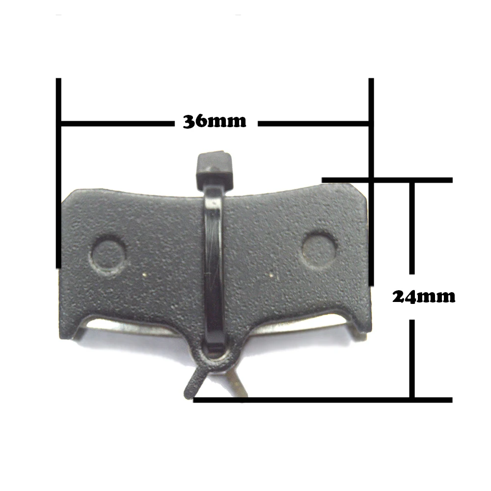 Catazer SEMI METAL MTB BICYCLE DISC BRAKE PADS FOR for SH1MAN0 M755 / Hope M4 Disc Brake FOUR PAIRS 