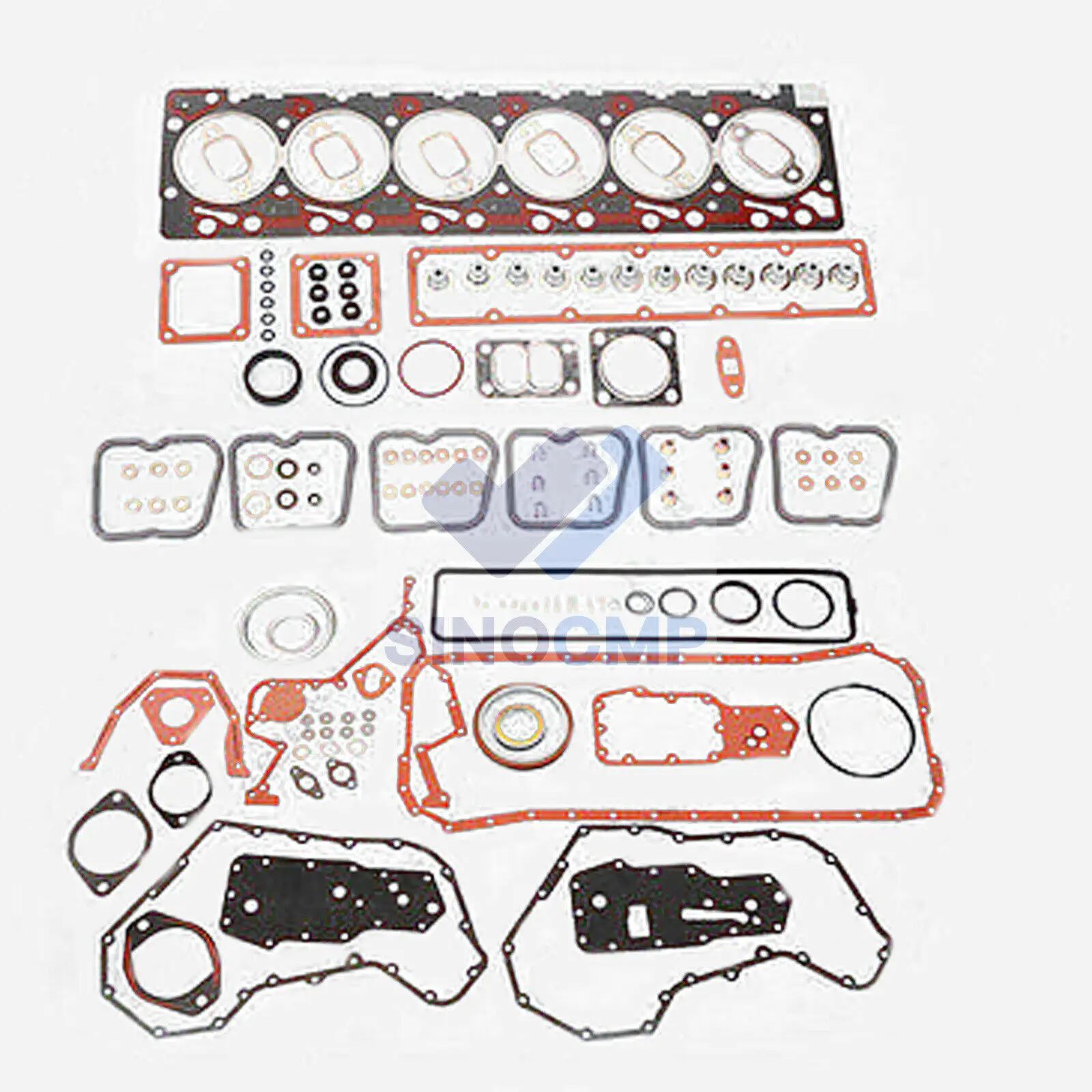 6D102 S6D102 S6D102E Full Gasket Kit Set For Komatsu Excavator Forklift Dozer