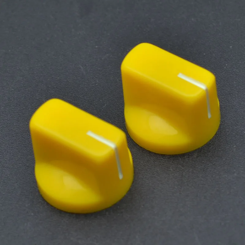 Manopole per puntatore a pedale per chitarra multicolore 4 pezzi con bloccaggio a vite manopole per pedali per effetti per chitarra in plastica dura