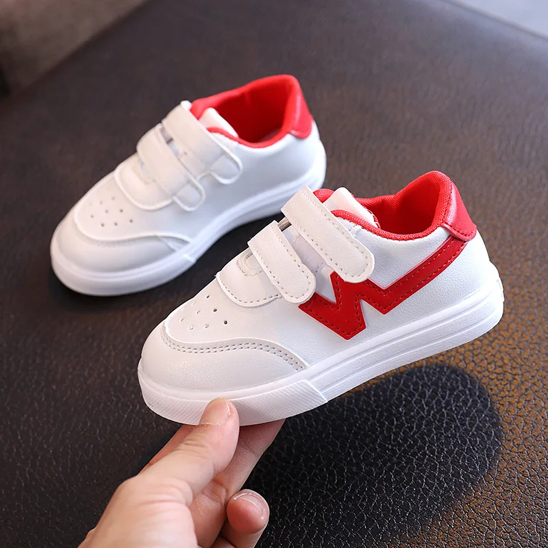 New Fashion High Quality Boys White Toddler Sneaker Children Flat Shoes Casual Baby Kids Baby Girl Shoes Toddler Running Shoes