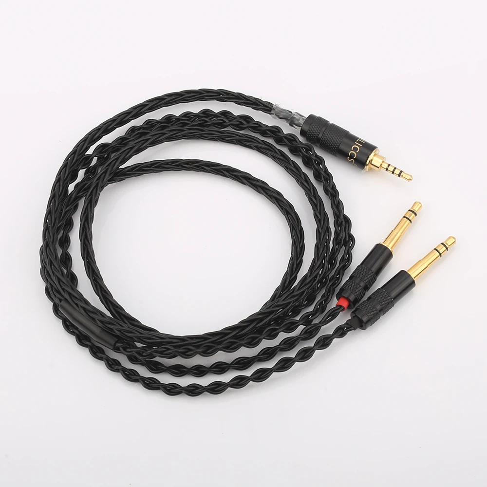 2.5mm Balanced Headphone Upgrade Cable for focal elegia t1 t5p D7200 D600 MDR-Z7 z7m2