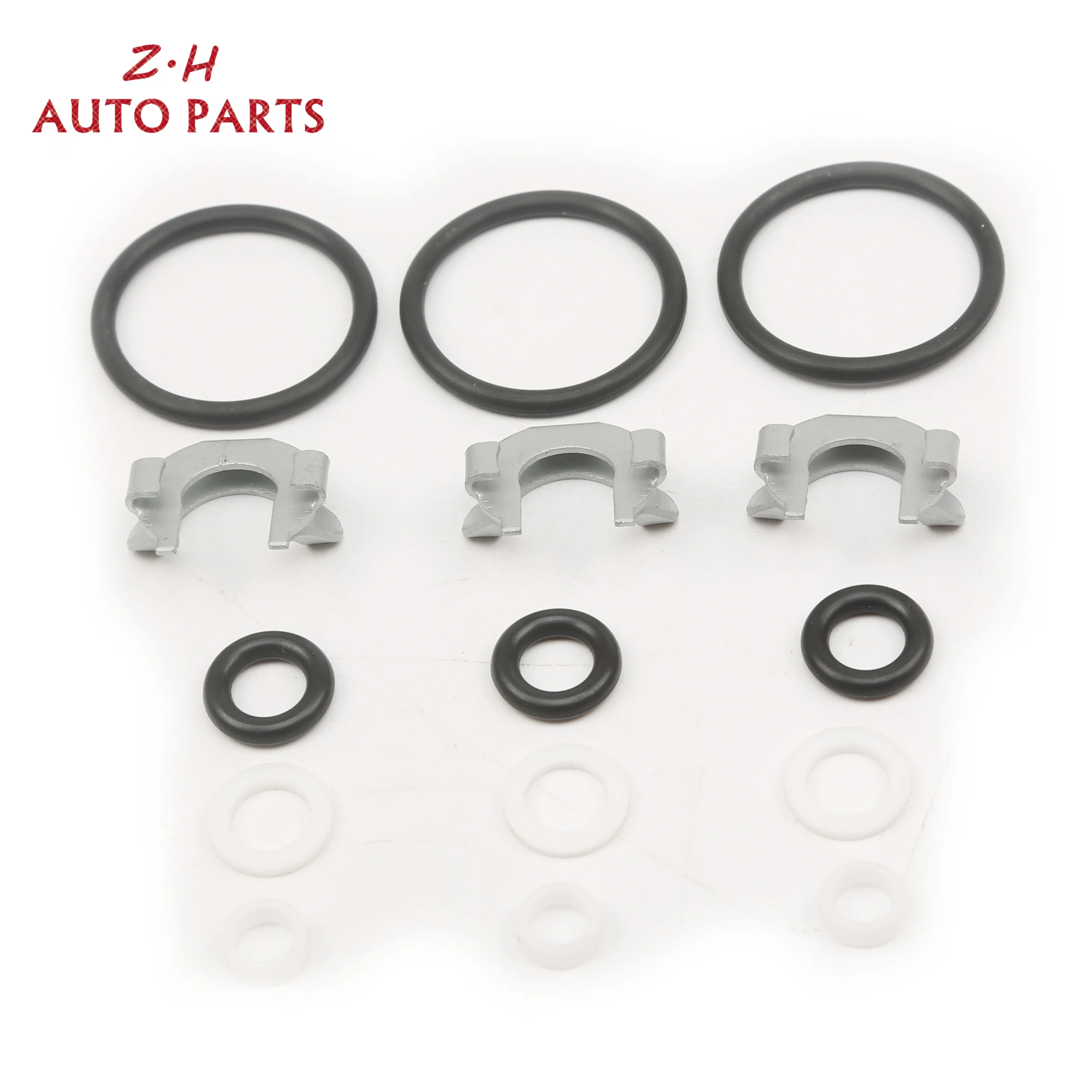 For VW Eos Passat CC Touareg Phaeton Audi Q7 Porsche Cayenne 92A 9PA 3.6L Fuel Injector O-Ring Nozzle Seal Repair Set 03H198149A