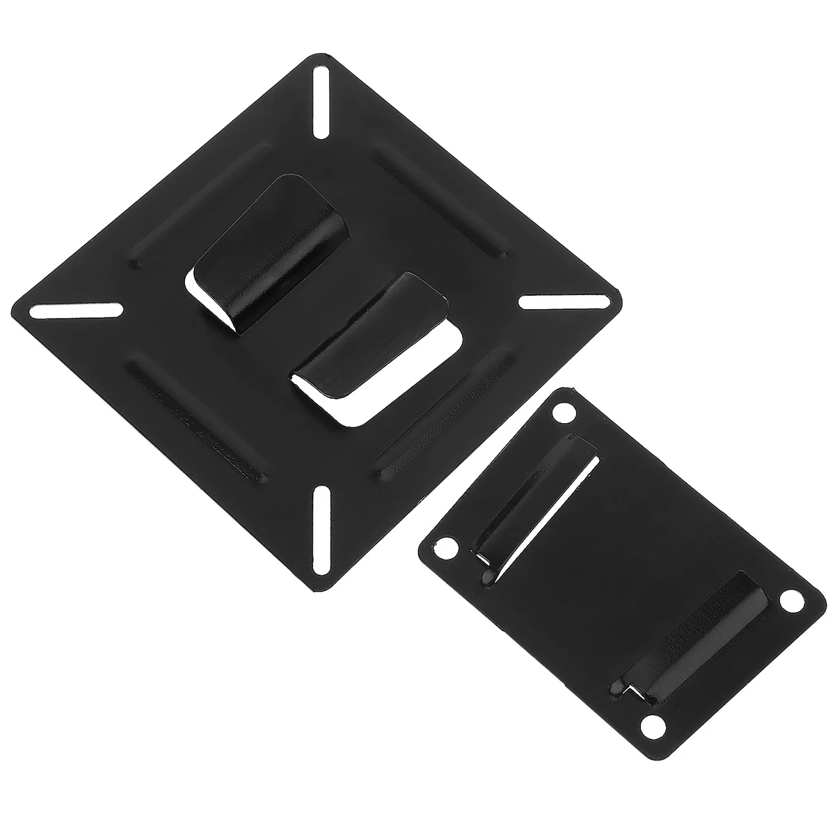 Universale Nero 15KG SPHC con Rivestimento Finito TV Montaggio A Parete Staffa per 14-24 Pollici LCD LED Monitor TV A Schermo piatto Telaio