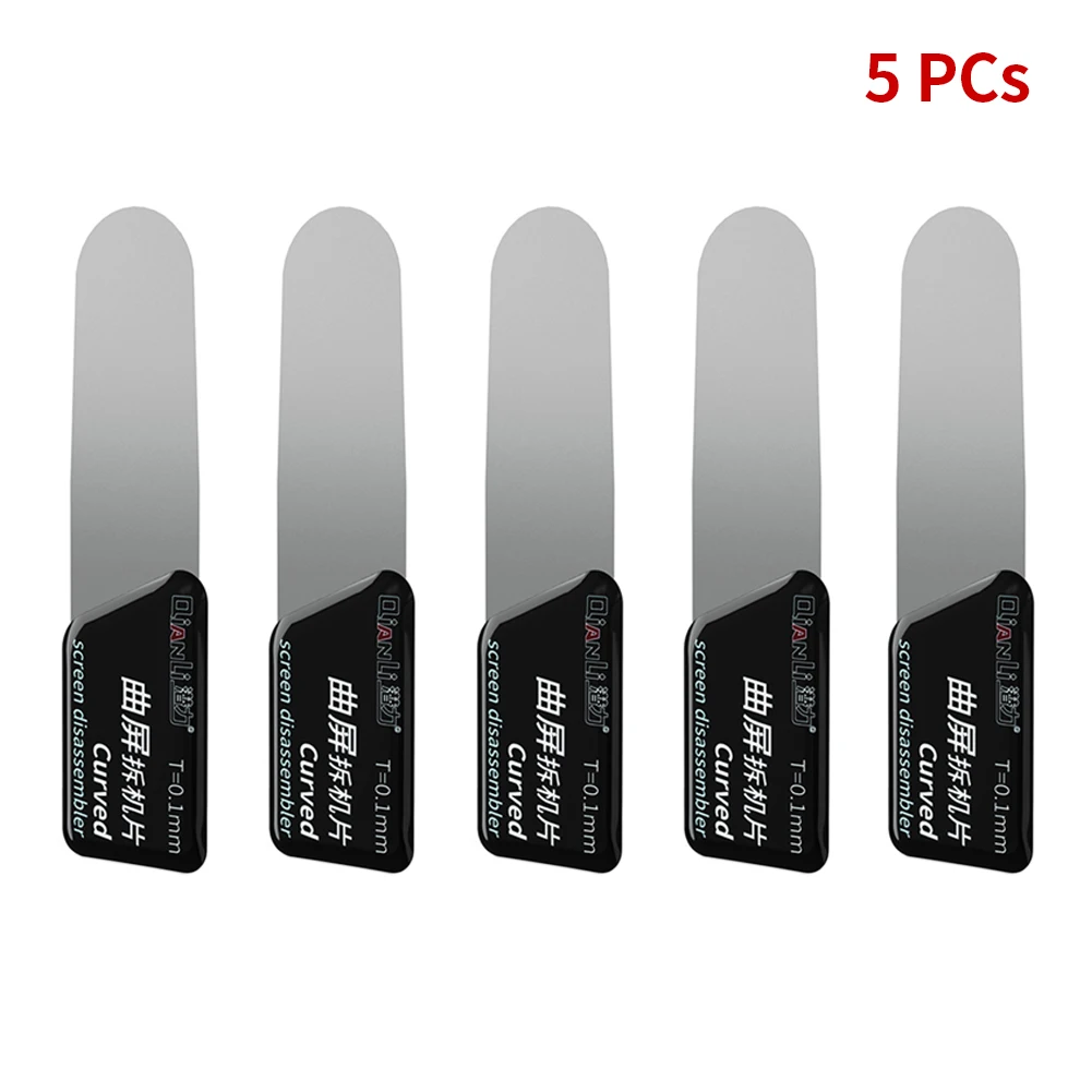 5pcs Portatile Del Telefono Mobile Elettronica Schermo Disassembler Della Leva di Strumenti di Strumento di Apertura Separata Durevole FAI DA TE Non-Slip Pellicola A CRISTALLI LIQUIDI curvo