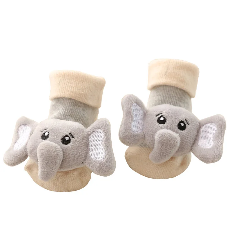 Chaussettes en velours coordonnantes pour nouveau-né, chaussures pour bébé, chaussettes mignonnes, plus douces, astronomiques, chaudes, apprendre à marcher, hiver