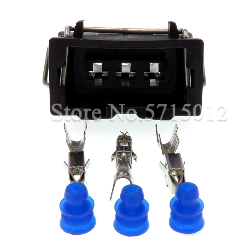 3 Hole 357972753 Female 357 972 753 Automotive Coil Connector For VW Audi