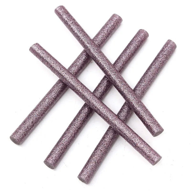 20PCS 7mm x 100mm Hot Melt Glue Sticks 7mm Adhesive Assorted Glitter Glue Sticks Professional For Electric Glue Gun Craft Repair