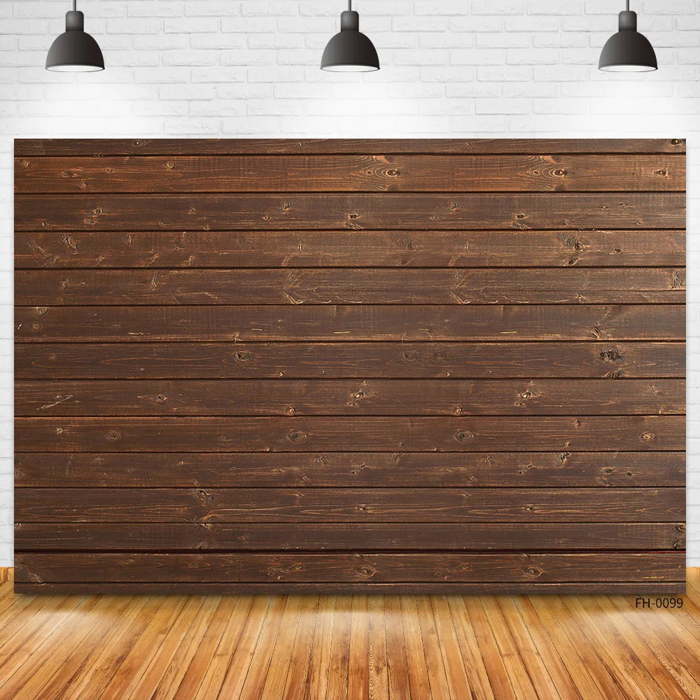 Wooden Floor Board Wood Plank Texture Baby Newborn Portrait Food Pet Background Photography Dark Retro Backdrop For Photo Studio