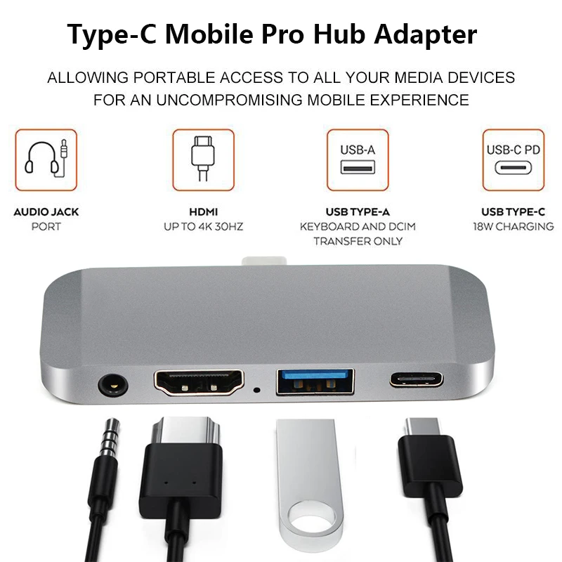 Usb C Hub Type C Th… - image