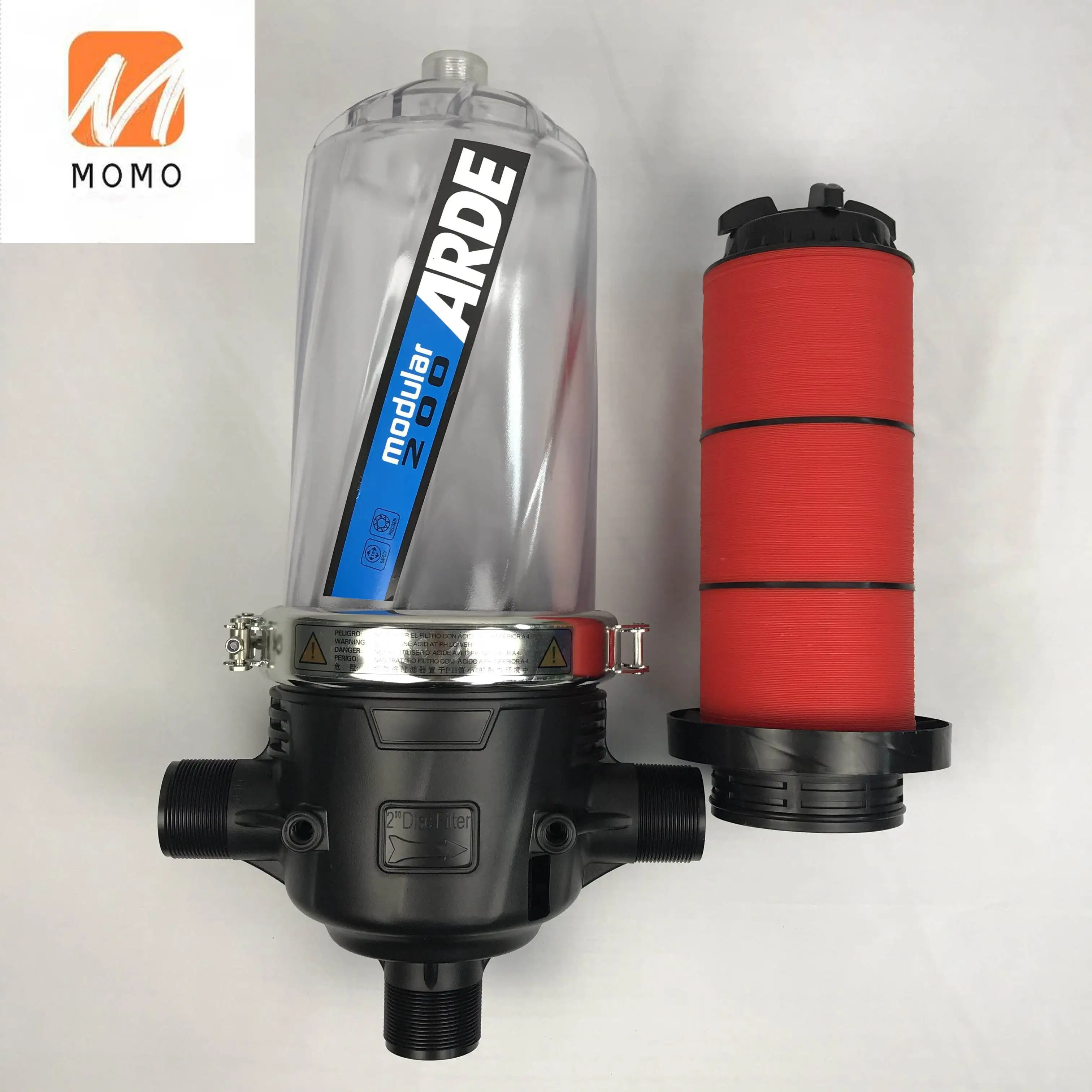 Chinese manufacturer supply farm drip irrigation system 2 inch 63mmT type drip irrigation water disc filter