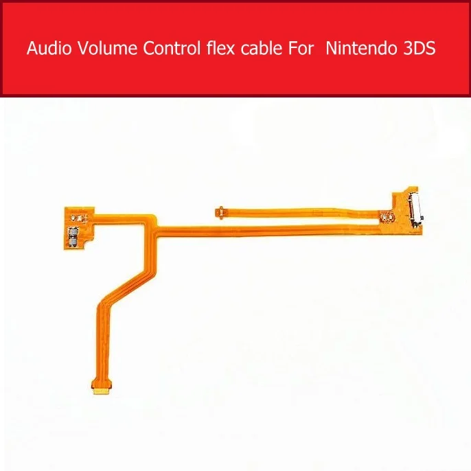 

100% Genuine Volume Down And Up Control Flex Cable For Nintendo 3DS 3D Conversion Control Flex Ribbon Cable Replacement