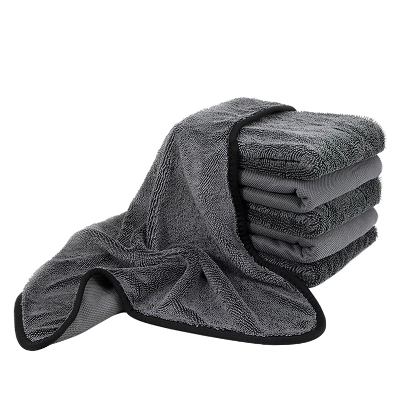 Profesjonalne ręczniki z mikrofibry Ręcznik do mycia samochodu Mikrofibra 600GSM Auto Extra Soft Rag Szybkoschnąca ściereczka do myjni samochodowej Akcesoria — zdjęcie 2